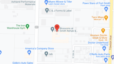 River Valley Health & Rehab in google map