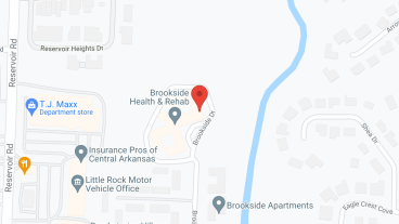 Brookside Health and Rehabilitation Center in google map
