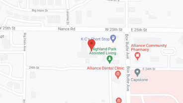 Highland Park Assisted Living in google map