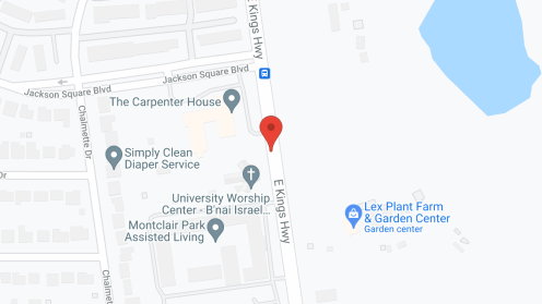 Map of the neighborhood around Montclair Park Assisted Living