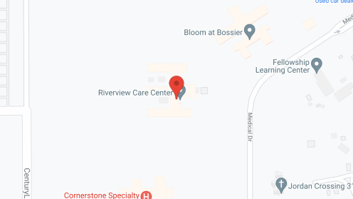 Map of the neighborhood around Riverview Care Ctr