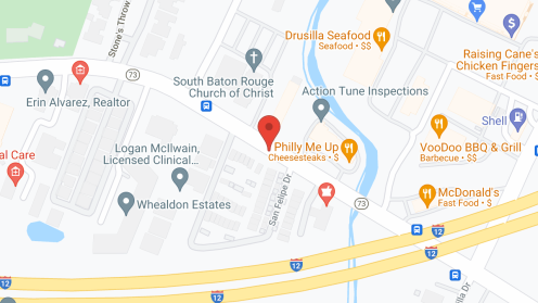 Map of the neighborhood around Sunrise of Baton Rouge