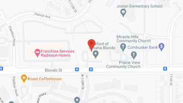Bickford of Omaha Blondo in google map