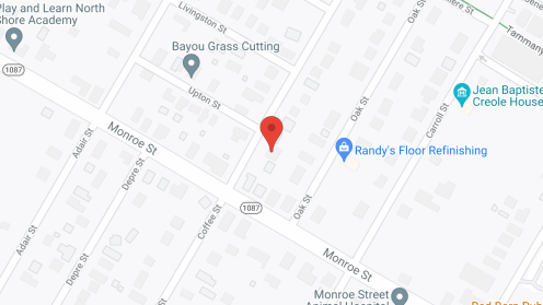 Map of the neighborhood around Tamanny Place