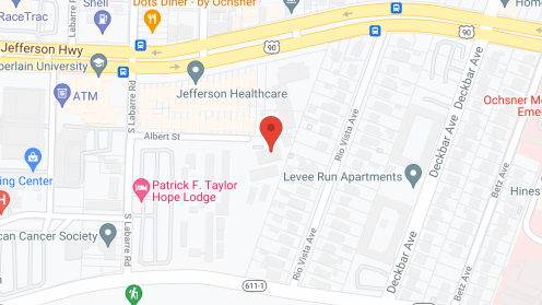 Map of the neighborhood around Jefferson Health Care Ctr