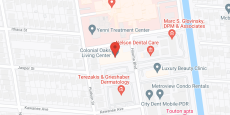 Colonial Oaks Living Center in google map