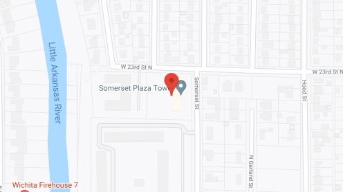 Map of the neighborhood around Somerset Plaza Tower