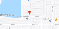 Twin Lakes Apartments in google map