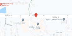 Andover Court in google map