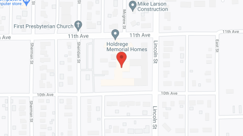Map of the neighborhood around Holdrege Memorial Homes, Inc