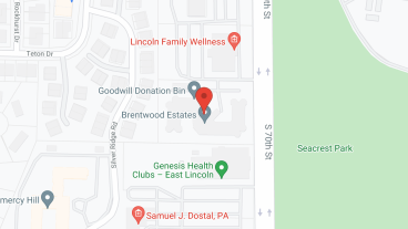 Asher Point Independent Living of Lincoln in google map