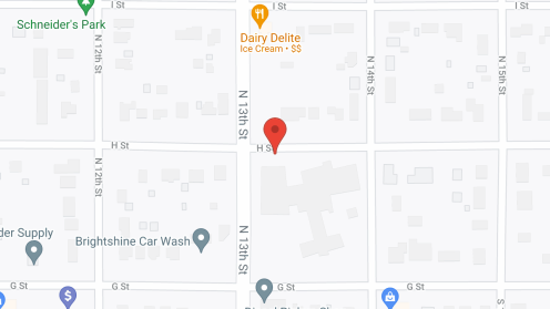 Map of the neighborhood around Fillmore County Hospital