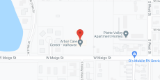 Golden Living Center Valley in google map