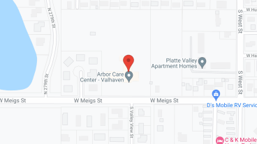 Golden Living Center Valley in google map