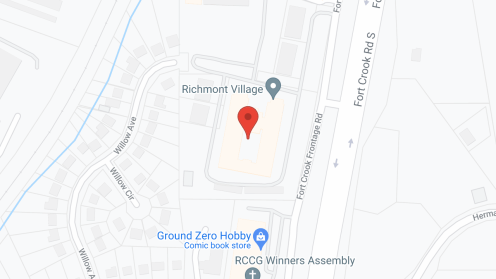 Map of the neighborhood around Richmont Senior Living
