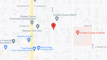 Greeley County Hospital & Care in google map