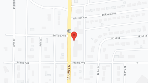 Map of the neighborhood around Shepherd's Center