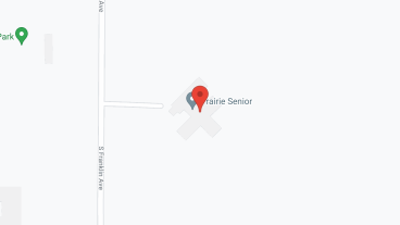 Prairie Senior Living Complex in google map