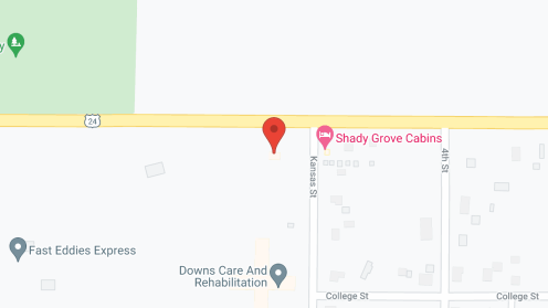 Map of the neighborhood around Golden LivingCenter - Downs