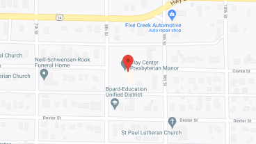 Clay Center Presbyterian Manor in google map