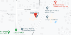 Ashland Villa Assisted Living in google map