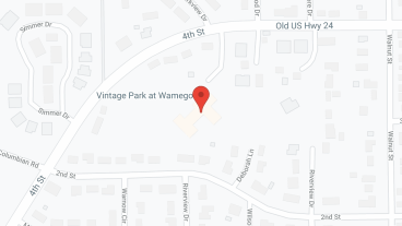 Vintage Park at Wamego in google map