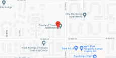 Overland Towers Apartments in google map