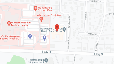 Warrensburg Manor Care Ctr in google map