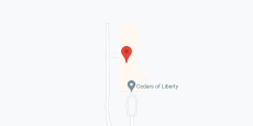 Cedars of Liberty in google map