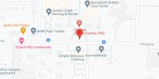 The Lodges in google map