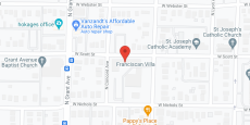 Franciscan Villa in google map