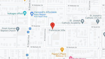 Franciscan Villa in google map