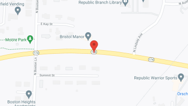 Bristol Manor of Republic in google map