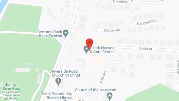 Ozark Nursing & Care Ctr in google map