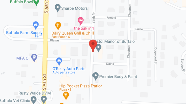 Bristol Manor of Buffalo in google map