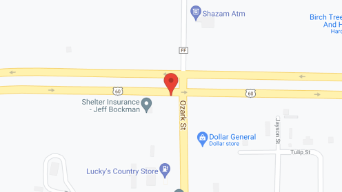 Map of the neighborhood around Birch Tree Place
