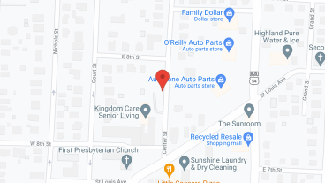 Kingdom Care Senior Living in google map