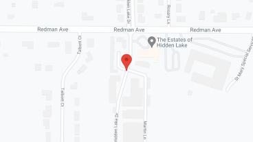 The Estates of Hidden Lake AL IL in google map