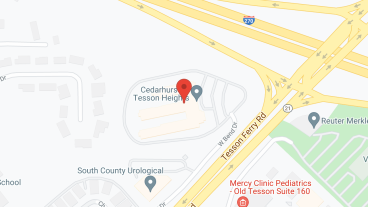 Cedarhurst of Tesson Heights in google map