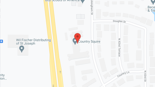 Map of the neighborhood around Holiday Country Squire