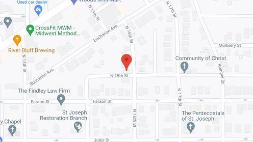 Map of the neighborhood around Silcott's Midtown Manor