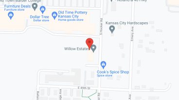 Willow Estates in google map