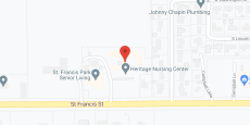 Heritage Nursing Center in google map