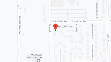 Bristol Manor of Wentzville in google map