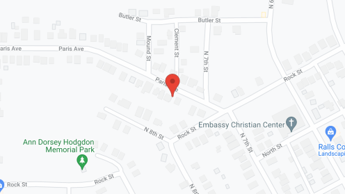 Map of the neighborhood around Shinn Residential Ctr Inc