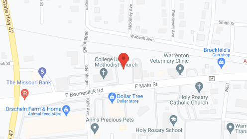 Map of the neighborhood around West Boarding Home