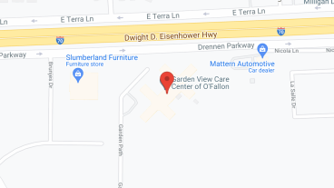 Garden View Care Center of O'Fallon in google map