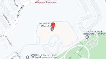 Windsor Estates of St. Charles in google map