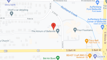 The Atrium of Belleville in google map