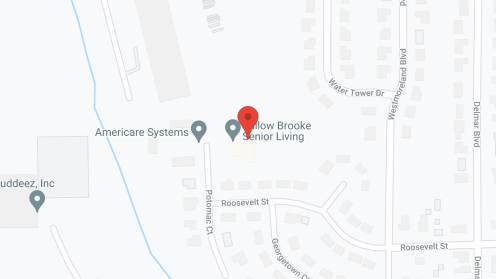 Map of the neighborhood around Willow Brooke